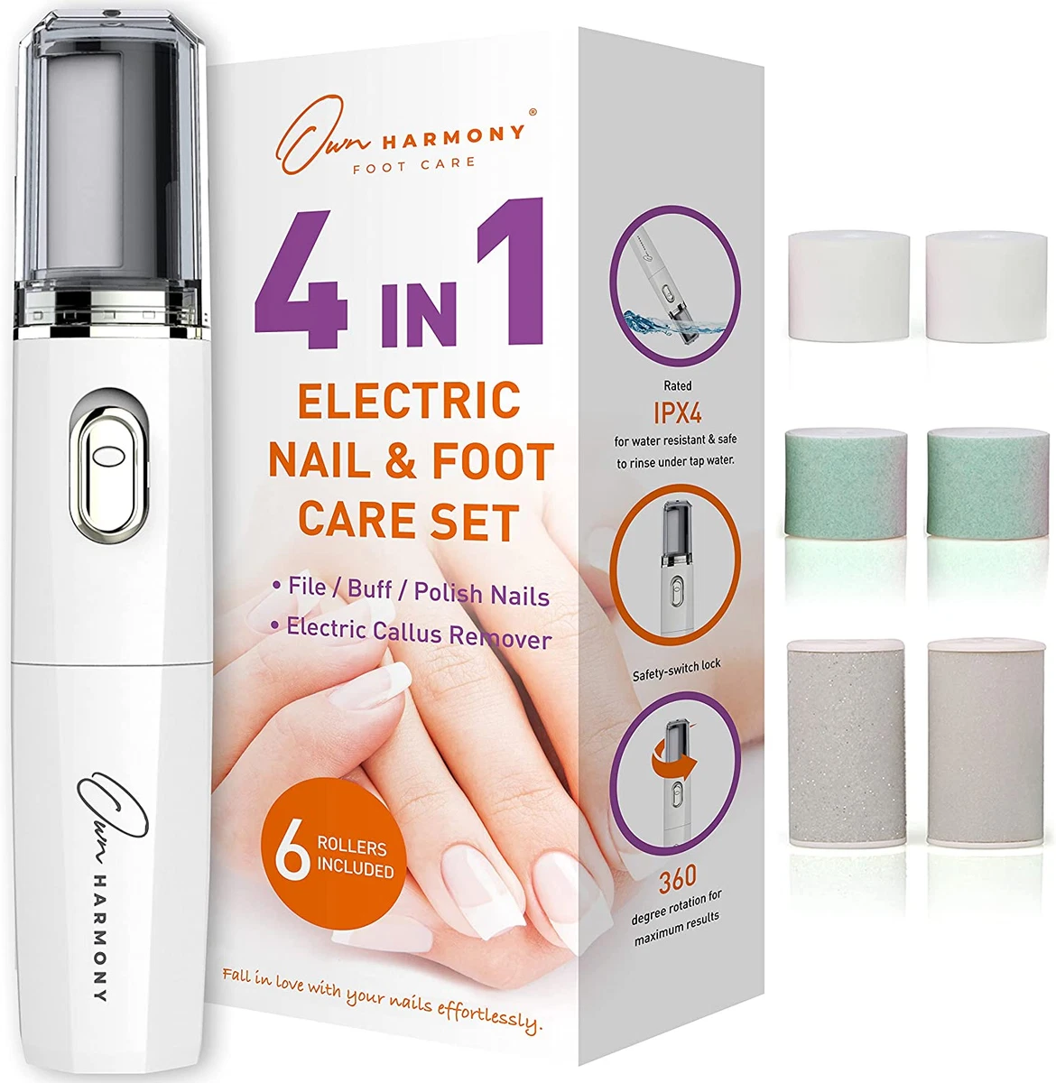 Electric best sale nail buffer
