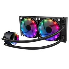 Dissipatore a Liquido Gamemax Ice Chill 240 Rainbow Rgb Support Cpu Intel Amd 