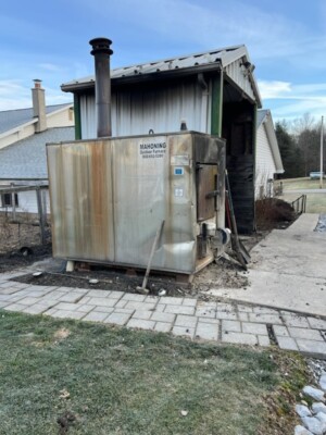 Forced Air Outdoor Wood Furnace Prices Mahoning Outdoor 400 BTU