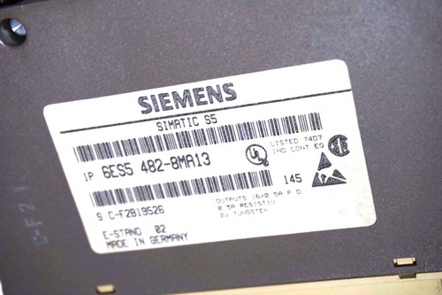 NEW SIEMENS 6ES5-482-8MA13 SIMATIC S5 DI/D0 MODULE 6ES54828MA13 - Picture 4 of 4