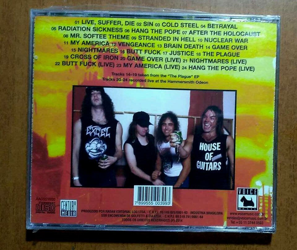Nuclear Assault - Game Over Braz Edition w/ Bonus US Thrash SEALED