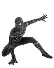 Costume cosplay nero Spider-Man ritorno a casa tuta Spiderman Halloween US