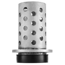 QNK 3"x4" Perforated Vacuum Casting Flask Stainless Steel Casting Jewelry Making