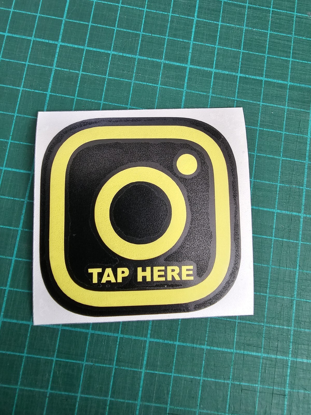 Instagram NFC Tap Here Stickers Car Windows eBay