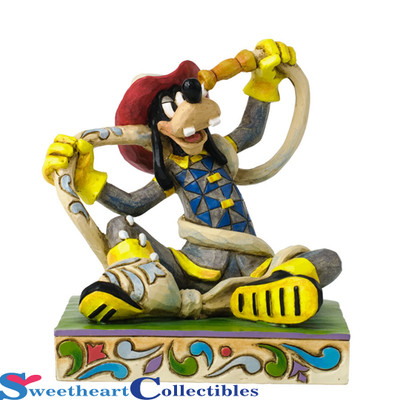 Early Jim Shore Disney Personality Pose Fireman Goofy 4031468 Retired 45544522410 | eBay