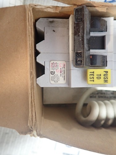 New FPE NGBF-240 NBGF240 NBGF240HC 2p 40A 120/240 Ground Fault Breaker - Picture 4 of 4