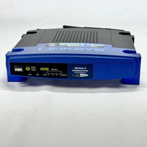 WRT54GL Linksys Wireless-g Haut débit avec adaptateur occasion état de fonctionnement - Photo 4/12