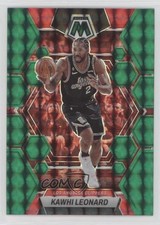 2022-23 Panini Mosaic Green Mosaic Prizm Kawhi Leonard #118 9p5