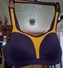 Wacoal Womens Size 38D Blue/yellow Bra Wired ...