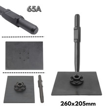 Hex Drill 65A Tamper Plate Electric Hammer Tamper 30mm Soil & Gravel Compaction