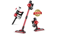 Aspiradora para Casa Aspiradoras de Limpieza Alfombras Piso Pelo Mascota Potente