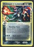 2006 Pokemon ex Dragon Frontiers #100/101 Charizard Gold Star Holo MP