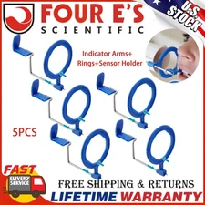 5Pack Dental Anterior Indicator Arms X-Ray Aiming Rings Blue X-Ray Sensor Holder