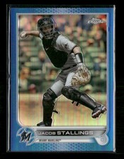 Jacob Stallings 2022 Topps Update Royal Blue #US175 Miami Marlins