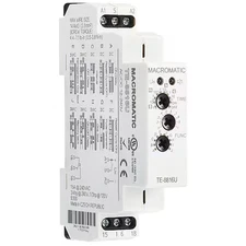 Macromatic Te-8812U Multifunction Time Delay Relay, Square, Multi Function, 10