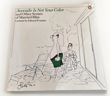 Vintage~Ed Edward Frascino 1st Ed 1983 Penguin~Avocado Not Your Color~Cartoons