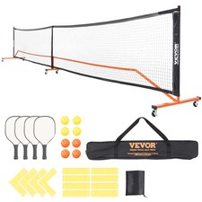 Pickleball Net System 22FT Full Court Official Regulation Size Pickle Ball Nets