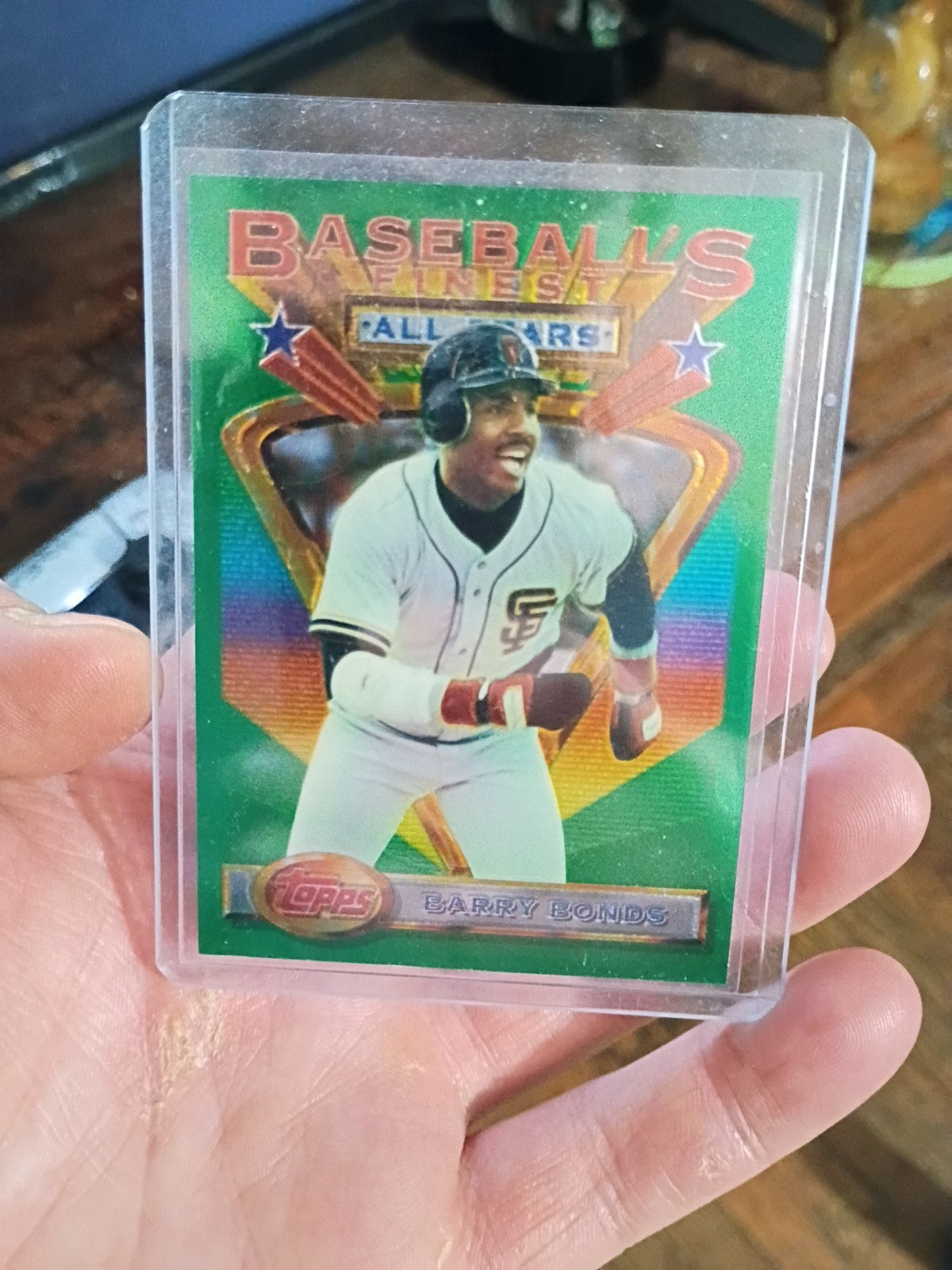 1993 Topps Finest - Barry Bonds #103 refractor