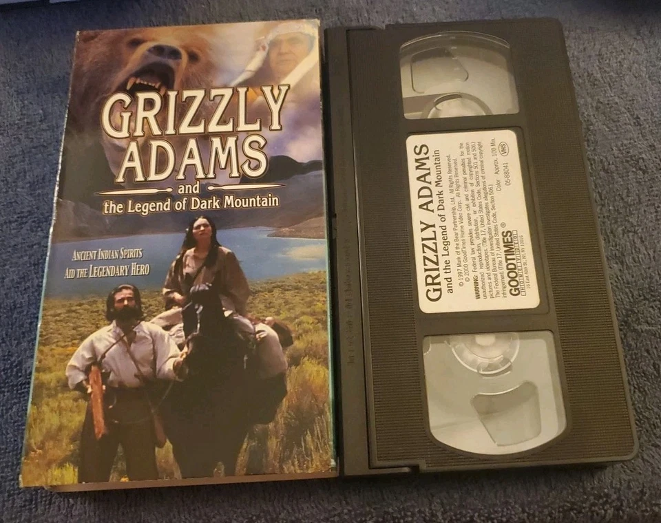 Grizzly Adams and the Legend of Dark Mountain (VHS) Foto 4 de 4