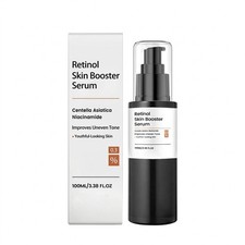 1PC Retinol Skin Booster Serum Beginner Friendly Non Irritating Retinol for Face