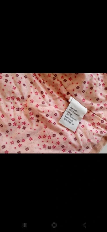 Mantel Wintermantel 86 Altrosa Baumwolle Cord - Bild 3 von 4