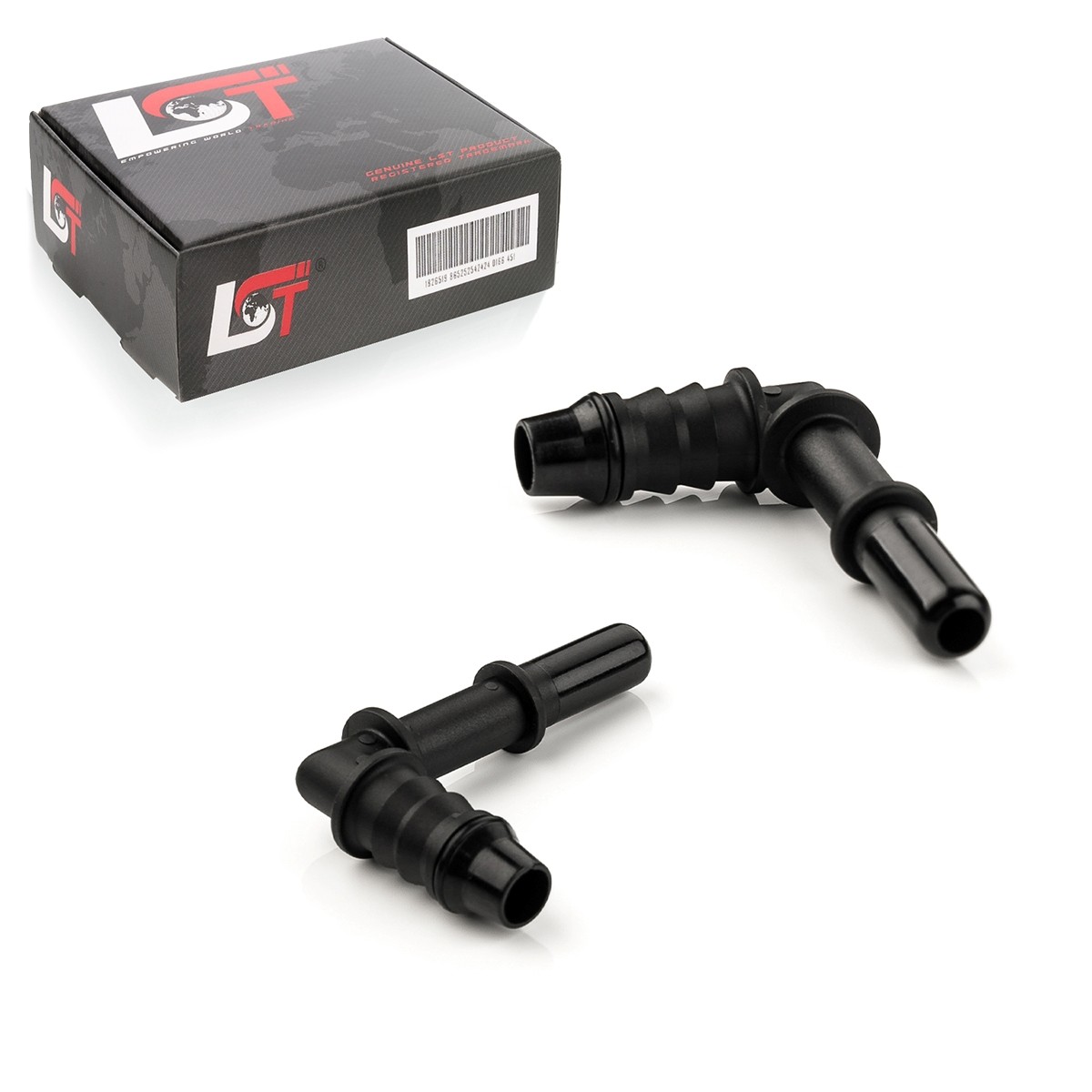 2x Counterpart Quick Release 90° Fuel Line Coupling 7.89x8 for DAEWOO