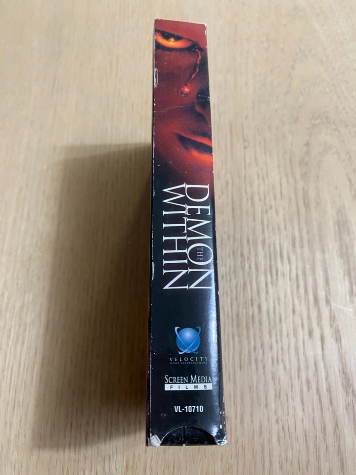 The Demon Within VHS Tape 2000 Screen Media Films, Tested Light Mold Horror Film - Image 4 of 4