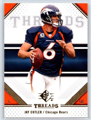 2009 SP Threads Jay Cutler Chicago Bears #46