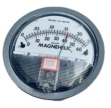 Dwyer Magnehelic 0 0.25 WC Differential Pressure Gauge 0 60 Pa NEW w/ Mount Kit