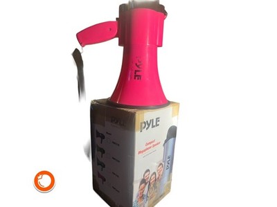 Pyle PMP33SL Megafon Speaker in OVP pink 30 watt (sehr gut)