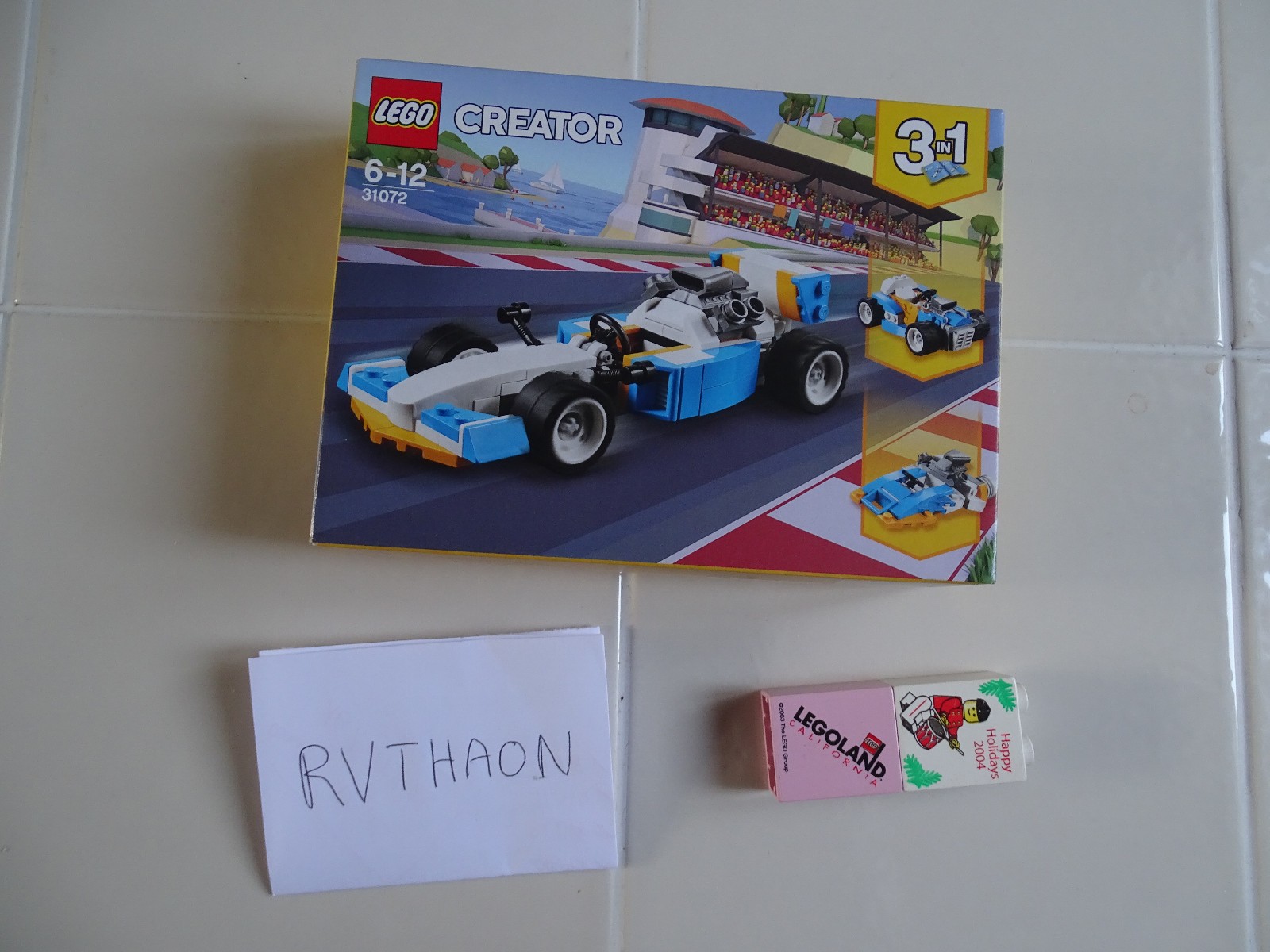 Lego 31072 Creator 3 in 1 Extreme Engines briques voiture de course scellée