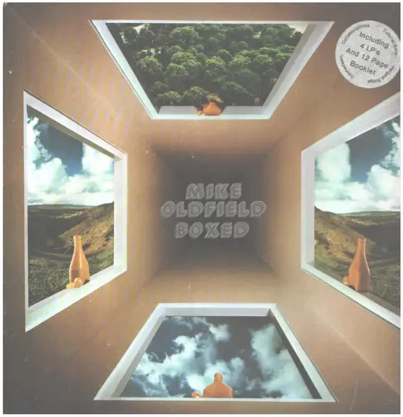 Mike Oldfield Boxed QUADRAPHONIC, + BOOKLET NEAR MINT Virgin Vinyl LP-Box