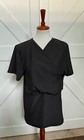 Nesting Days Men’s Black Short Sleeve V Neck Newborn Baby Carrier Shirt Sz Large — photo 4