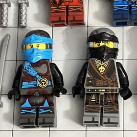 LEGO NINJAGO The Hands of Time Minifig Zane 70624 Lot Of 7 H2 2