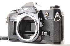 Canon AE-1 Black 35mm SLR Film Camera Body Excellent 5 From Japan 3842