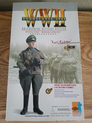 LNIB, Dragon - Brandenburg Division Officer Karl Richter, 1/6 Scale Figure