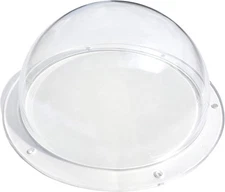 Acrylic Dome/Plastic Hemisphere - Clear - 6" Diameter, 6 with Holes, 