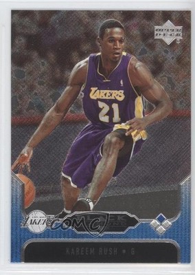 2004-05 Upper Deck Black Diamond Kareem Rush #39 0o9