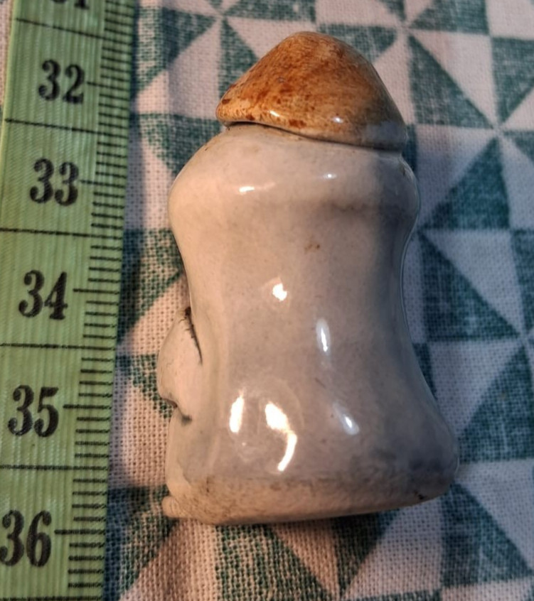 Vintage Hand crafted Studio Pottery Minor Mole Sculpted From Clay Small figurine image 9