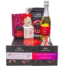 Feinkost Valentinstagsgeschenk-Set XXL "Ich liebe dich" Hallingers DE