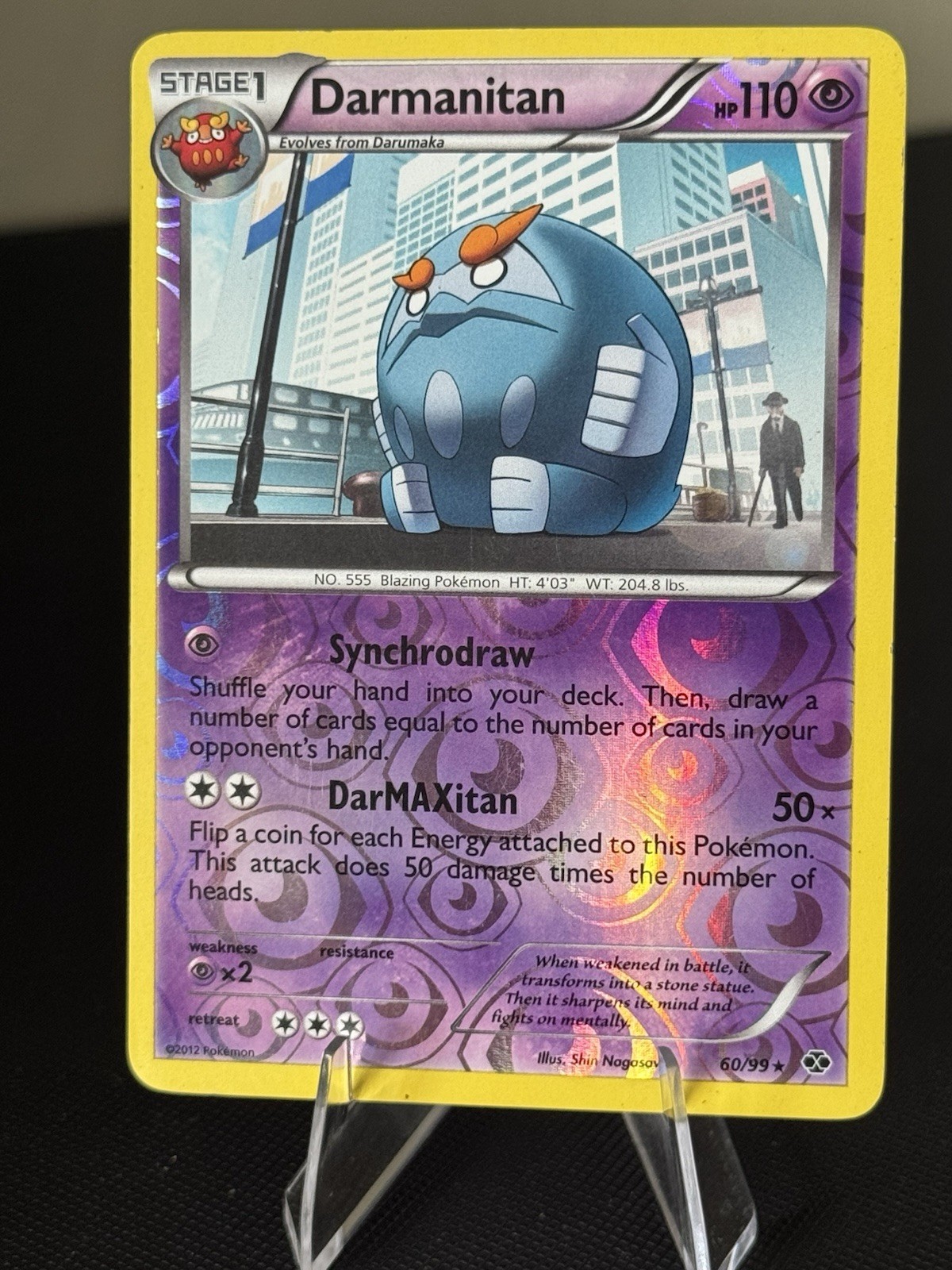 Pokemon Darmanitan 60/99 - Next Destinies Reverse Holo - 2012 LP