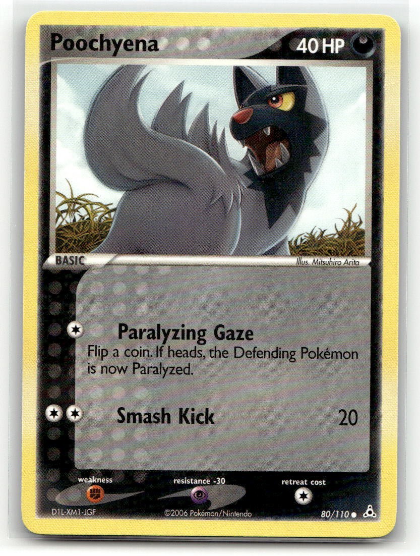 Poochyena 80/110 Common EX Holon Phantoms Pokemon EN LP