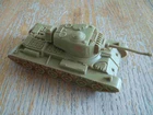 1972 MARX  Desert Fox Playset tan American Tank