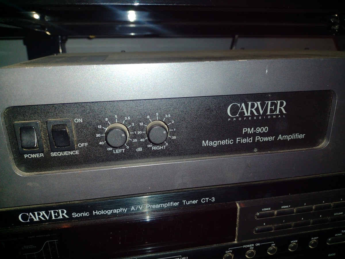 CARVER PM-900 パワーアンプ Carver PM-900 Magnetic Field Power Amplifier | eBay