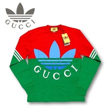GUCCI  adidas Long sleeves TShirt Multicolor Size XS New