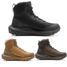 NORTIV 8 Mens Waterproof Military Boots Non Slip Tactical Work Combat Shoes