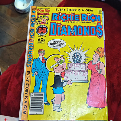 Harvey Richie Rich Diamonds #3 Richie Rich Single Issue Color US Comic Book