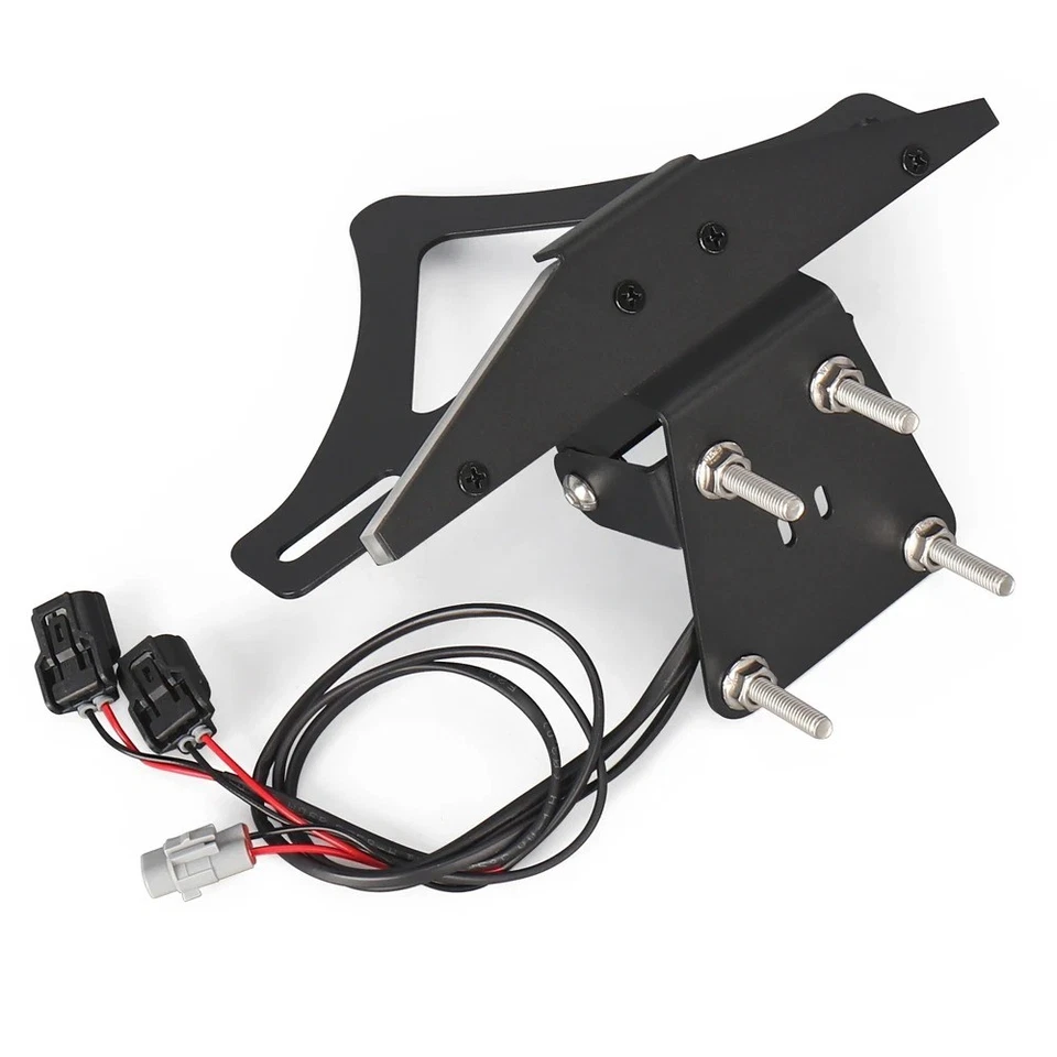 Soporte de matrícula cola ordenado para KAWASAKI Ninja ZX10R ZX10RR 2023-2025 Foto 4 de 4
