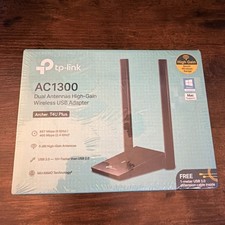 Tp-Link AC1300 Dual Antennas High Gain Wireless USB Adapter - Archer T4U Plus