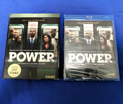 Power The Complete Season 2 (Blu-ray 2016) Second 50 Cent - New - Rare Slipcover